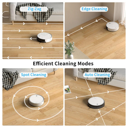 Okp Robotic Vacuum Cleaner, Wifiappalexa, Robot Vacuum Cleaner With Schedule, Efficient Filtration System, Selfcharging, Slim Design, Quiet, Perfect For Hard Floors, Pet Hair, Carpets