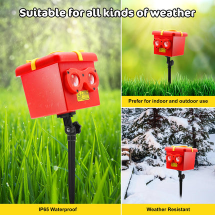Christmas Halloween 13 Patterns Themes Box Projector Lamp，Led Projector Lights with Remote Control，IP65 Waterproof Garden Decoration Lights,Indoor Outdoor Holiday Decor,Festival s