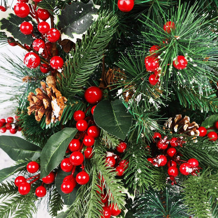 DR.DUDU 12 Pack Christmas Artificial Berry Twigs for Christmas Tree Decoration, DIY Christmas Red Berry Stems for Crafts Wreath Garland Christmas Ornaments Decor, 6 Designs