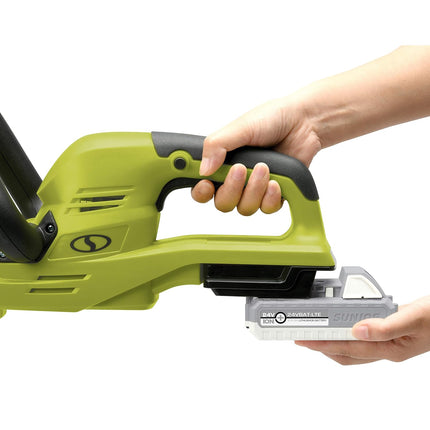 Sun Joe 24V-HT22-LTE 24-Volt 22-In Cordless Handheld Hedge Trimmer 5/8" Cutting Capacity