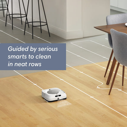 Irobot Braava Jet M6 6110 Ultimate Robot Mop Wifi Connected, Precision Jet Spray, Smart Mapping, Works With Alexa, Ideal For Multiple Rooms, Recharges And Resumes, White, Braava M6