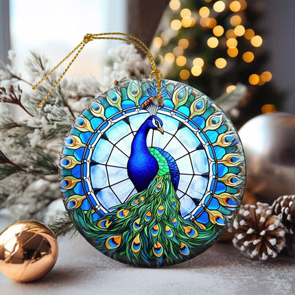 Peacock Christmas Ornaments, Touber Peacock Hanging Ornament, Peacock Christmas Tree Ornaments, Peacock Holiday Decor, s for Peacock Lovers, Peacock Theme s