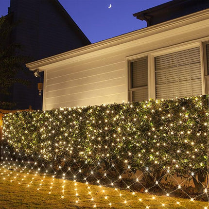 Net Lights Outdoor, 270 LED Christmas Net Lights for Bushes, Connectable mesh Lights with 8 Lighting Modes, 10×10 FT Waterproof Fairy Lights for Garden, Backyard, Holiday