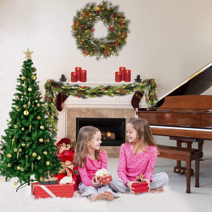 Sunnyglade 4 FT Premium Artificial Christmas Tree 400 Tips Full Tree Easy to Assemble with Christmas Tree Stand (4ft)