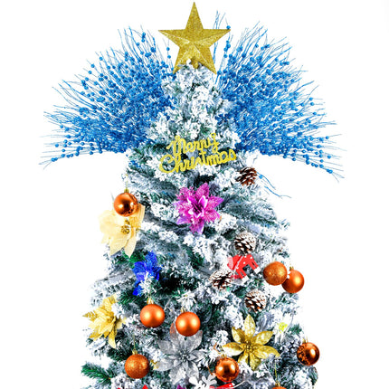 Christmas Artificial Glitter Berry Stem Decorations Decorative Bead Sticks Xmas Picks Glittery Twigs Branches for Christmas Tree Wreath Vase Decor Party Ornaments Red 24 PCS