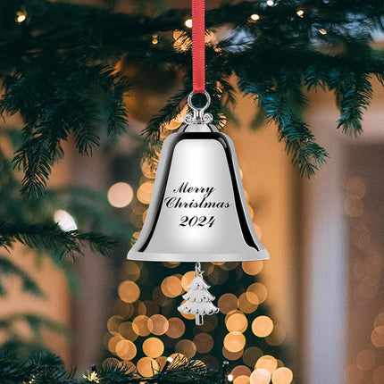 Bells, Christmas Wreath Decor, Silver Christmas Bells, Christmas Tree Decoration, Garland Decoration Bells, Christmas Tree Christmas Bells