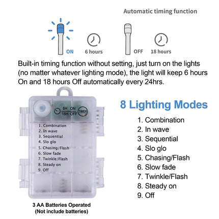 Juegoal 4 FT Pre-lit Artificial Christmas Tree, Lighted Silver Tinsel Pencil Pine Spruce Trees with 70 Warm White LED Lights, 8 Lighting Mode & Timer for Xmas Holiday Winter Home Party Decor