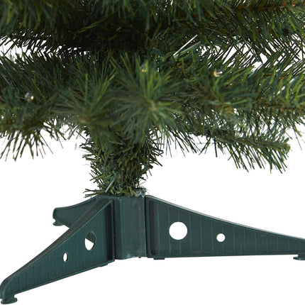 Nearly Natural 2ft. Green Artificial Christmas Tree with 35 LED Lights and 72 Bendable Branches