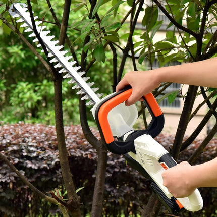 LIGO Electric Hedge Trimmer, 20V Power Cordless Hedge Trimmer Bush Trimmer Vibration-proof Hedge Trimmers with 2000mAh Li-Ion Battery and Charger