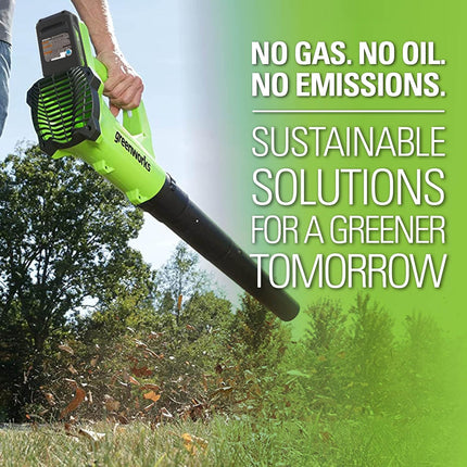 Greenworks 24V 12-Inch Cordless String Trimmer, 2.0 AH Battery Included, ST24B210