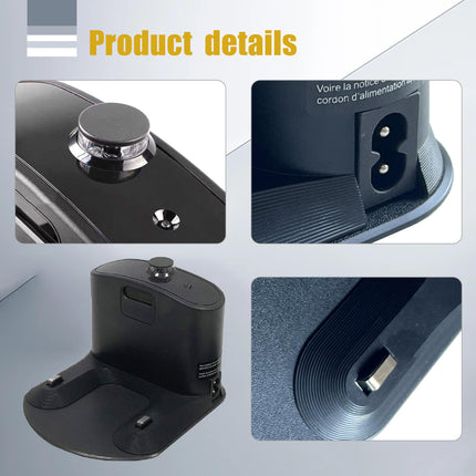 Roomba Charger, Roomba Charger Dock, Roomba Charging Base, Roomba Docking Station For Roomba E5 E6 I1 I3 I4 I6 I7 I8 500 600 700 800 900 Series Robots With North American Line Power Cord