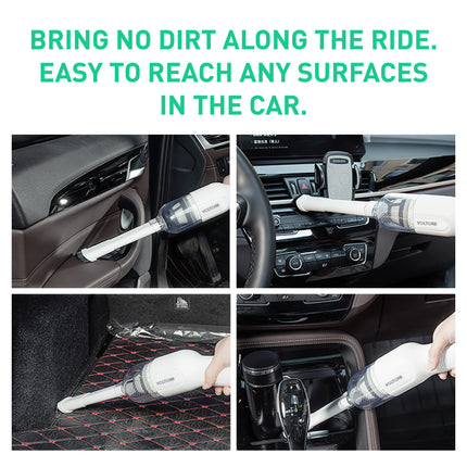 Handheld Vacuum Cordless, Rechargeable Vacuum Cleaner, Ultralightweight,5Kpa Powerful Suction, Mini Car Vacuum Cleaner With Cleaning Brush, Usb Charging, For Car,Home