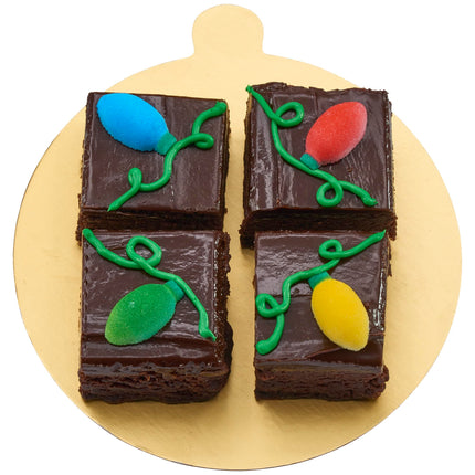Lucks Dec-Ons Decorations Molded Sugar/Cup-Cake Topper, Christmas Lights Assortment, 1 Inch, 240 Count