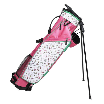 Glove It Sunday Golf Bag for Women - Super Lightweight Golf Bag with Stand, 4-Way Divider, 3 Easy-Access Pockets, Convenient & Accessible (Nine & Wine)