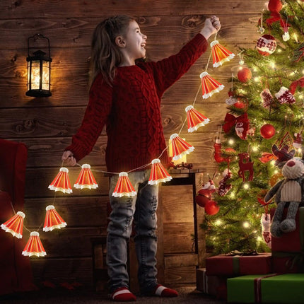 Christmas String Lights,10 LED Santa Claus Hat Lights USB Powered Xmas Tree Fairy Lights Twinkle Christmas Lights Waterproof Indoor Outdoor for Party Wedding Xmas Decoration