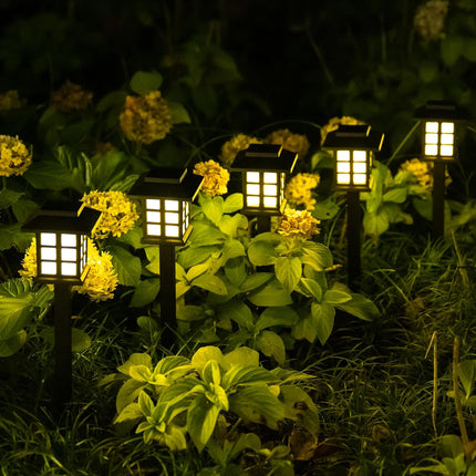Solpex 16 Pack Solar Outdoor Lights, Solar Path Lights, Solar Walkway Lights Outdoor, Solar Garden Lights, Solar Pathway Lights