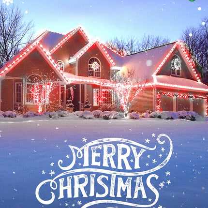 Minetom C9 Christmas String Lights, 100 Ft Red C9 Outdoor Christmas Lights with 100 Strawberry C9 Led Bulbs, Connectable UL for Outdoor Indoor Roofline Holiday Backyard Xmas Decor