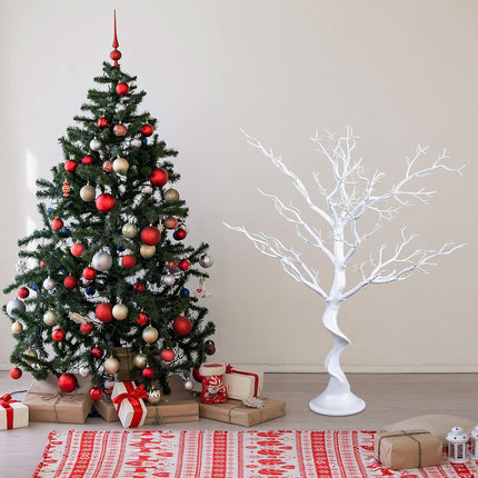 Centerpiece Wedding Tree Removable Simulation Artificial Tree for Home, Garden, Jewellery, Christmas or Halloween Party Decor, 30 inch in Height (White)