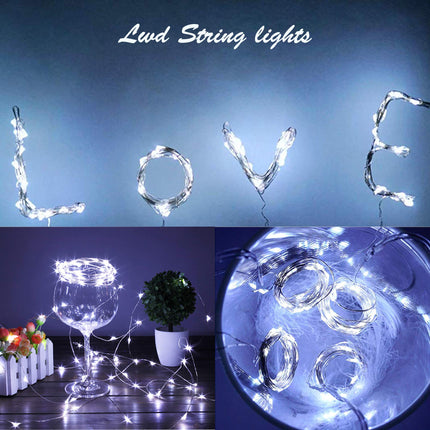 VOOKRY 8 Pack Solar Powered Wine Bottle Lights, 20 LED Waterproof Outdoor Solar Fairy String Cork Lights for Wedding,Christmas,Birthday,Halloween,Garden,Patio,Tabletop,Indoor Decor (Cool White)