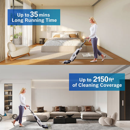 S11 Wet Dry Vacuum Cleaner, Selfcleaning System, Lightweight Cordless, Digital Display, Long Run Time,Vacuum & Mop & Wash 3 In 1 For Hard Floorscarpet