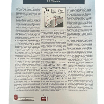 Miele Gn Hyclean 3D Efficiency Dustbags