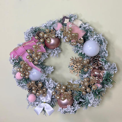 24 Pieces Christmas Glitter Berries Stems Artificial Berry Twig Stem Berry Picks Decorations for Christmas Ornaments, DIY Xmas Wreath Holly Berry Holiday and Party Decor (Champagne)
