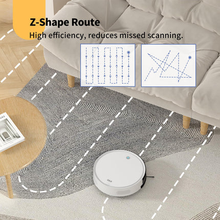 Robot Vacuum And Mop Combo, Wifi Connectivity, Personalized Cleaning Recommendations, Compatible With Alexaapp, Ideal For Pet Hair, Carpets, And Hard Floors, Selfcharging, K5B