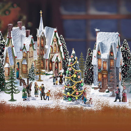 5 Kinds Mini Christmas Trees Pine Trees Artificial Tree Powder DIY Building Sandbox Landscape Decoration Home Winter Table Party Craft