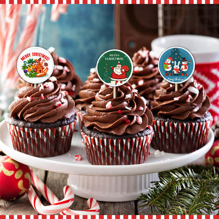 Partywind 1500 PCS Christmas Stickers for Kids, Self-Adhesive Holiday Decorative Stickers Labels for Christmas Decorations, Santa Snowman Stickers for Cards/Scrapbooking Decor (3 Rolls)