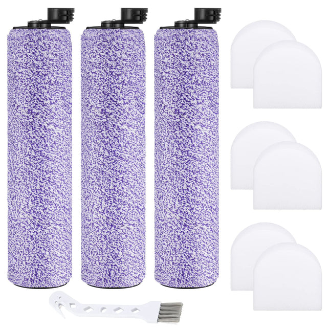 Wdb1F2 Brushroll & Filter Bundle Compatible With Shark Hydrovac Wd101 Wd201 Wd100 Wd200 Aw201 Wd200C Wd201C Wd101C Hydrovac Xl 3In1 Vacuum Cleaner,Compare Parts Wdb1, Wdb2, Wdff1, Wdff2