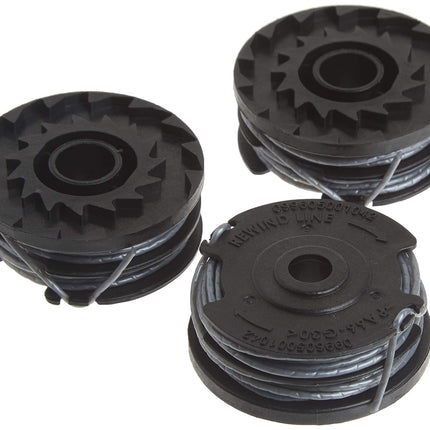 GreenWorks 40V 2.0Ah Lithium-Ion Battery (Genuine Battery) 0.065" Dual Line Replacement String Trimmer Line Spool, 3 Count (Pack of 1)