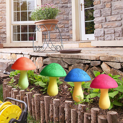 Solar Garden Decor Lights 8 est Crack Mushrooms Outdoor Decor Stake Lights, Waterproof Solar Pathway Lights Gardening s for Garden Gnomes Backyard Flower Bed Christmas Decorations