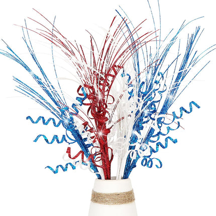 Glitter Curly Artificial Christmas Picks Sprays Ting Branches Set of 6 Wispy Willow Stems Vase Filler Curly Twigs for Christmas Tree Topper Ornaments Wreath Garland Bouquet Decorations (6, Multi)
