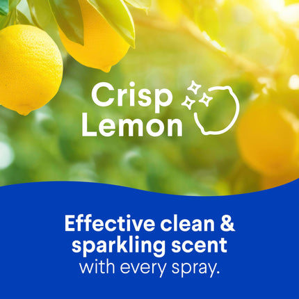 Clorox Disinfecting All Purpose Cleaner, Bleach Free, Crisp Lemon, 32 Fluid Ounces