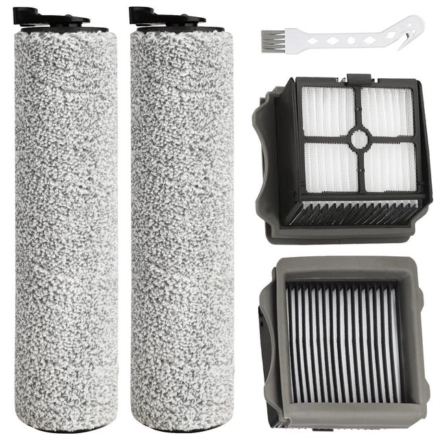 Ifloor3 Roller Brush For Ifloor 3 And Floor One S3 Cordless Wet Dry Vacuum Cleaner 2 Brush Roller+2 Hepa Filters