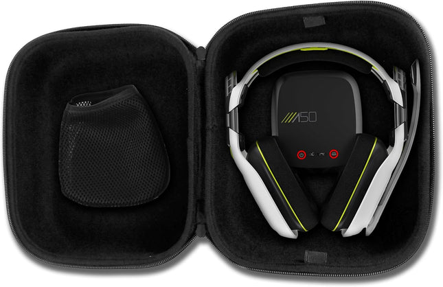 CASEMATIX Travel Case Bag Compatible with Astro A50 Gaming Headset and More fits Wired or Wireless Headphones and Accessories - Includes Case Only