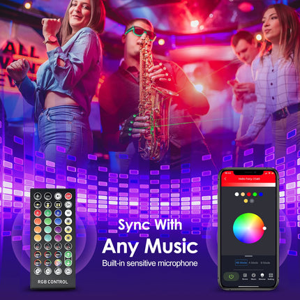 ZUUKOO LIGHT Smart Outdoor String Lights (G45)