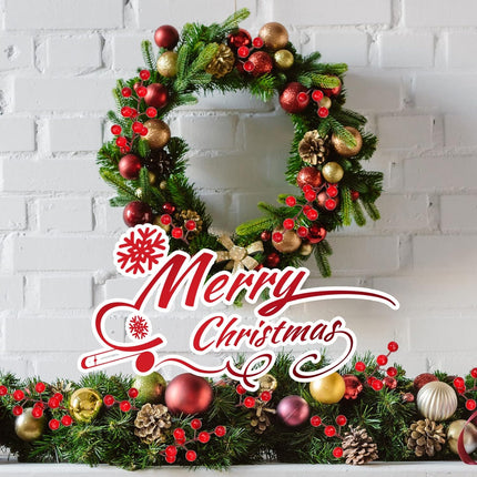 100 Pieces Artificial Pine Needles Branches and Artificial Red Berry Stems Fake Greenery Pine Picks Christmas Red Berry Picks Holly Berries Branches Christmas Fake Tree Branches for DIY Garland Wreath