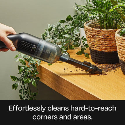Buff Cordless Handheld Vacuum, Rechargeable Car Vacuum Cleaner With Combo Crevice And Brush Tool Included, For Home, Office, Car, Pets Black