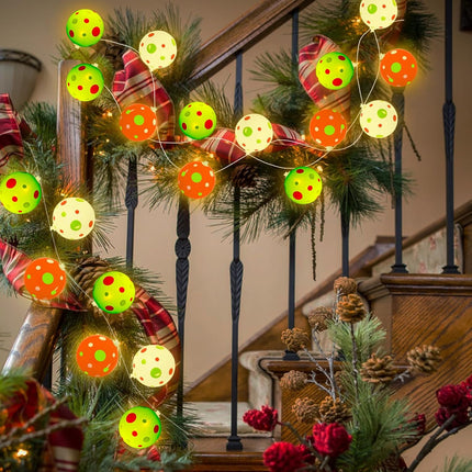 [Timer] Battery Operated Christmas Lights, Christmas Decorations for Tree, 10 FT 20 LED Waterproof Christmas Lights for Christmas Tree Wreath Window Wall Home Indoor Outdoor Decor