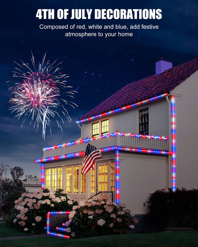 Minetom Color Changing Rope Lights Outdoor - 66ft 200 LED Halloween String Lights with Remote,18 Colors Connectable Rope Lights,Twinkle Halloween Lights for Outdoor Outside Bedroom Indoor Christmas