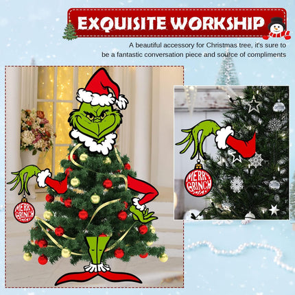 Merry Christmas Decorations for Christmas Tree Topper Christmas Decor Christmas Decorations and Supplies for Home Party