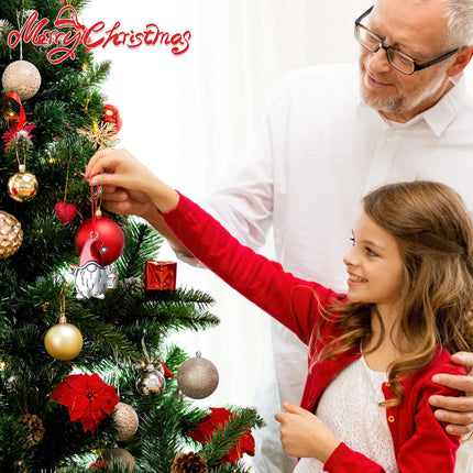 Christmas Tree Topper- Solid Pewter Christmas Tree Ornament Handcrafted Pewter Christmas Pendants Decoration DIY Craft Hanging Ornaments for Christmas Trees