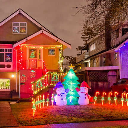 35" Christmas Candy Cane Lights -12 Pack 8 Modes,30V LED Candy Cane Lights Christmas Decor, Outdoor Christmas Decorations, for Yard Lawn Garden or Pathwayn