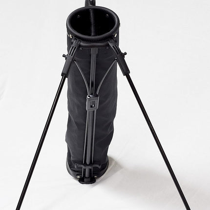 JEF WORLD OF GOLF JR1256 Pitch & Putt Sunday Bag with Stand & Handle, Black