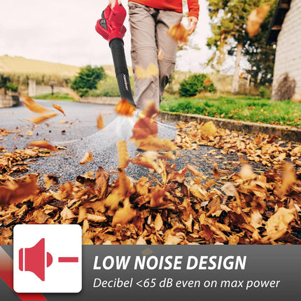 PowerSmart Cordless Leaf Blower with Battery and Charger, 20V 150 MPH Lightweight Blower for Lawn Care, Patio, Driveway
