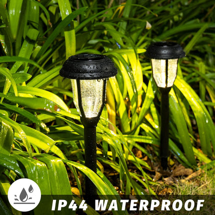 Solpex 8 Pack Solar Pathway Lights, Solar Path Lights Waterproof, Solar Garden Lights Outdoor For Garden, Yard, Pathway, Landscap
