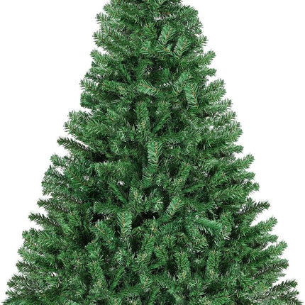 5FT Artificial Christmas Tree with 550 PVC Branch Tips, Christmas Tree with foldbale Metal Base, Easy Assemble, Christams Decoration for Home and Office