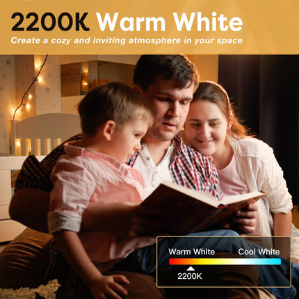 C7 LED E12 Candelabra Bulb Small Edison Candle Night Light Bulbs Salt Lamp Bulbs 0.5W Equivalent 5W 7W Warm White 2700K Clear Bulbs for Chandelier Christmas Light 50 Lumens Non-Dimmable, 6-Pack