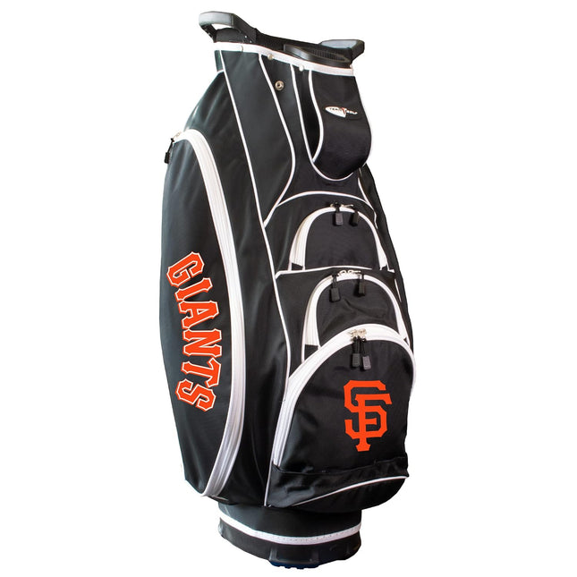 Team Golf MLB Albatross Cart Golf Bag, Lightweight, 10-Way Club Divider, Insulated Cooler Pocket, Velcro Glove and Umbrella Holder & Lift Assist Handles
